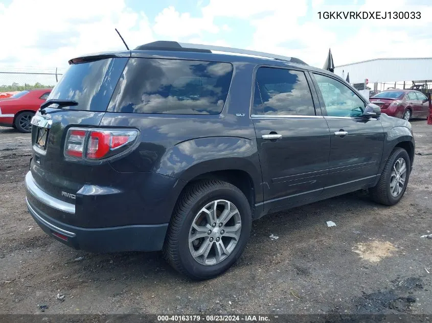 1GKKVRKDXEJ130033 2014 GMC Acadia Slt-1