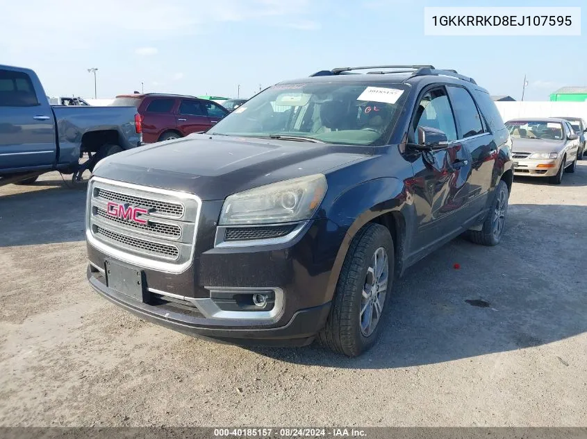 1GKKRRKD8EJ107595 2014 GMC Acadia Slt-1