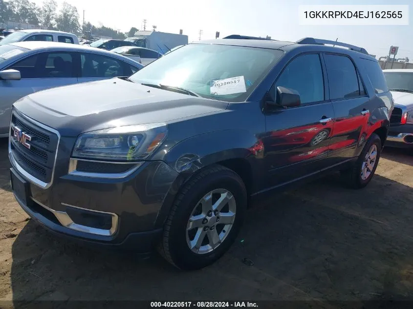 1GKKRPKD4EJ162565 2014 GMC Acadia Sle-2