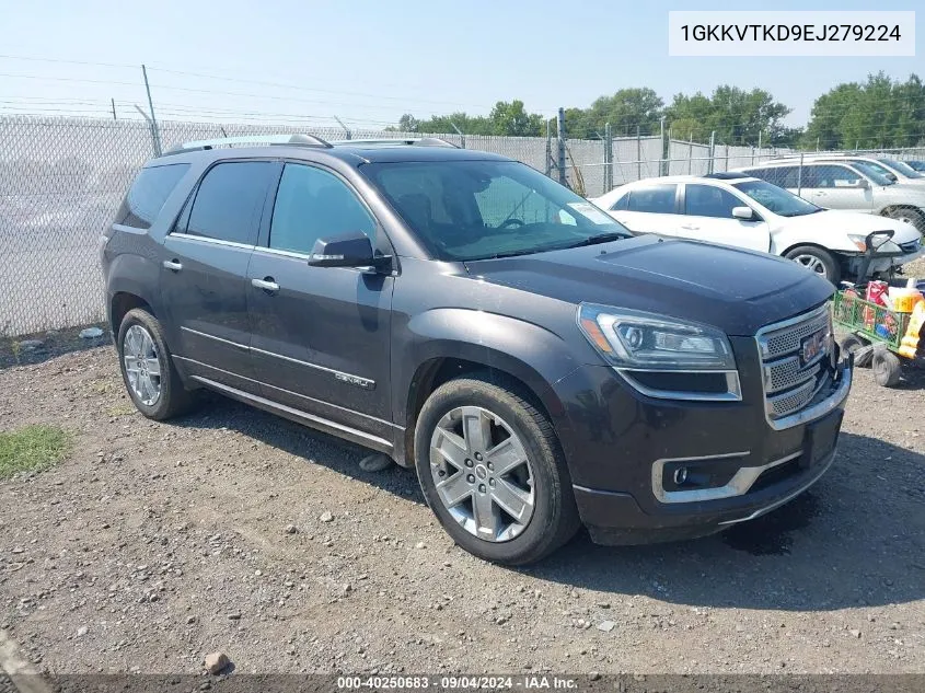 1GKKVTKD9EJ279224 2014 GMC Acadia Denali