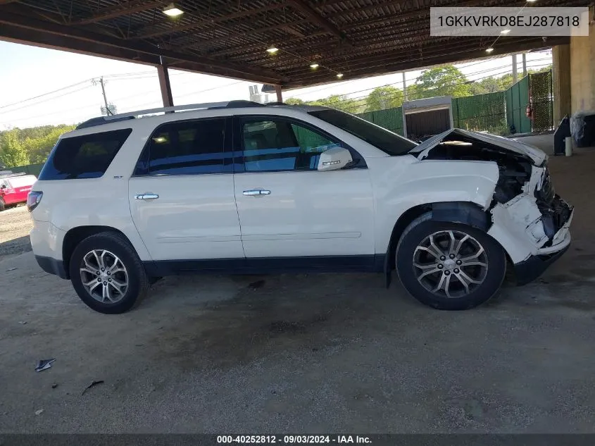 1GKKVRKD8EJ287818 2014 GMC Acadia Slt-1