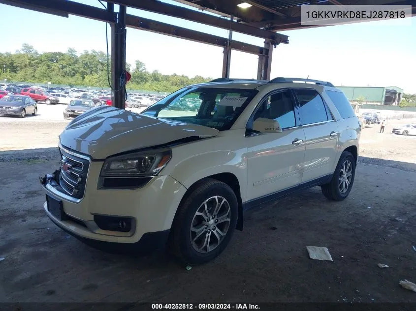 1GKKVRKD8EJ287818 2014 GMC Acadia Slt-1