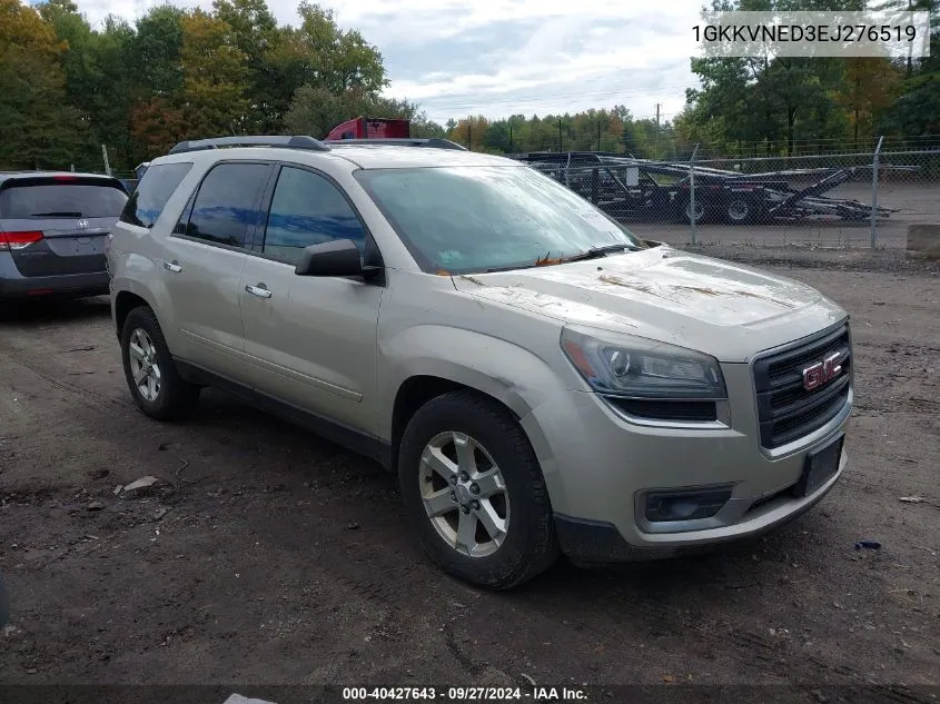 1GKKVNED3EJ276519 2014 GMC Acadia Sle-1