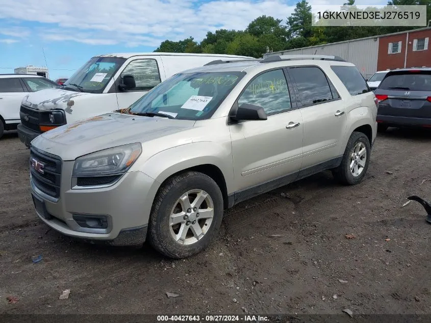 1GKKVNED3EJ276519 2014 GMC Acadia Sle-1