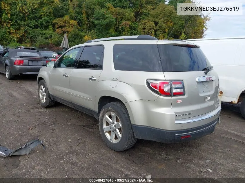 1GKKVNED3EJ276519 2014 GMC Acadia Sle-1