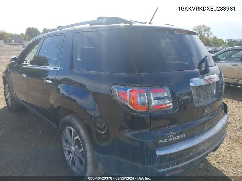 1GKKVRKDXEJ283981 2014 GMC Acadia Slt-1