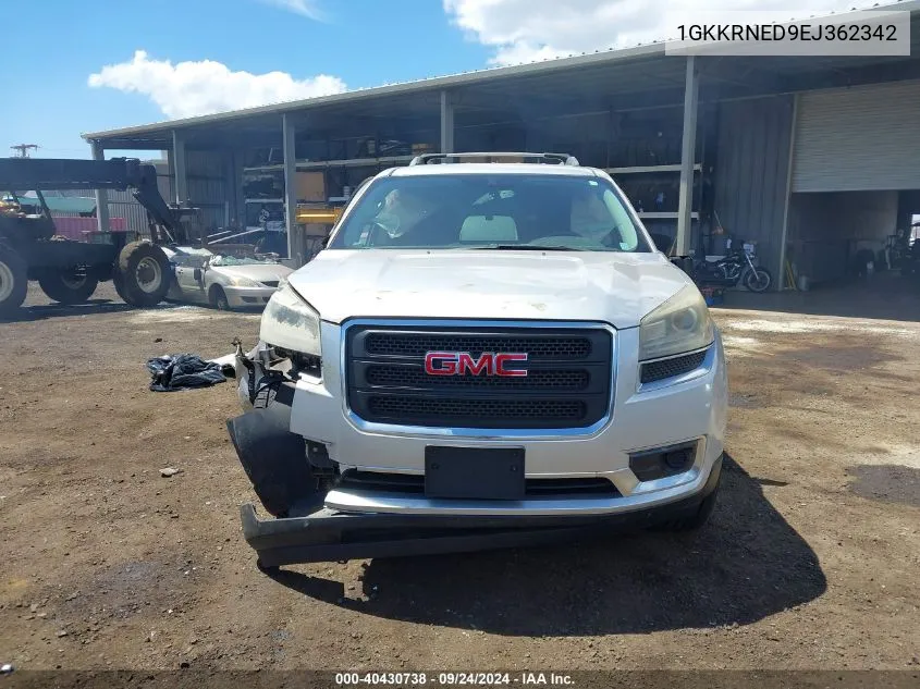 1GKKRNED9EJ362342 2014 GMC Acadia Sle-1