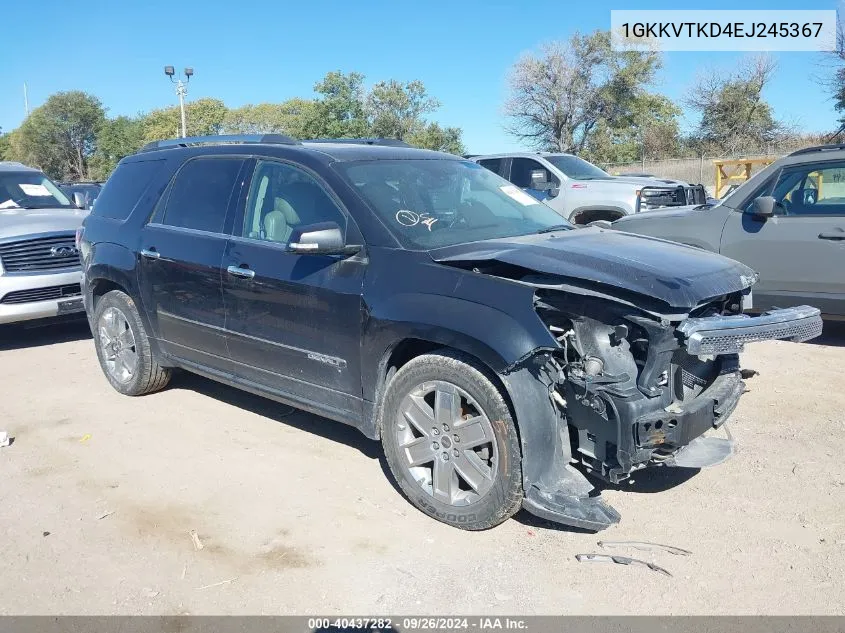 1GKKVTKD4EJ245367 2014 GMC Acadia Denali