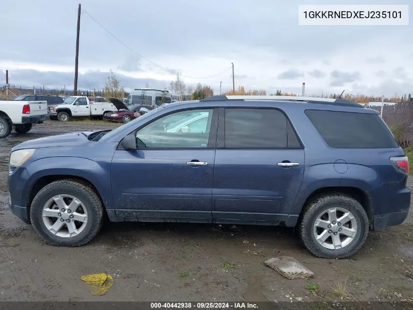 1GKKRNEDXEJ235101 2014 GMC Acadia Sle-1