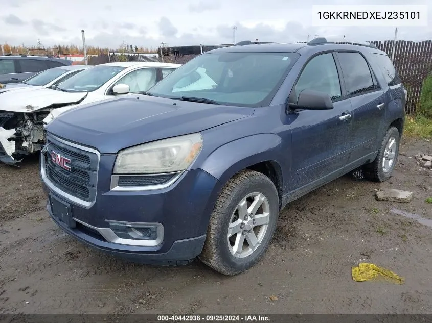 1GKKRNEDXEJ235101 2014 GMC Acadia Sle-1