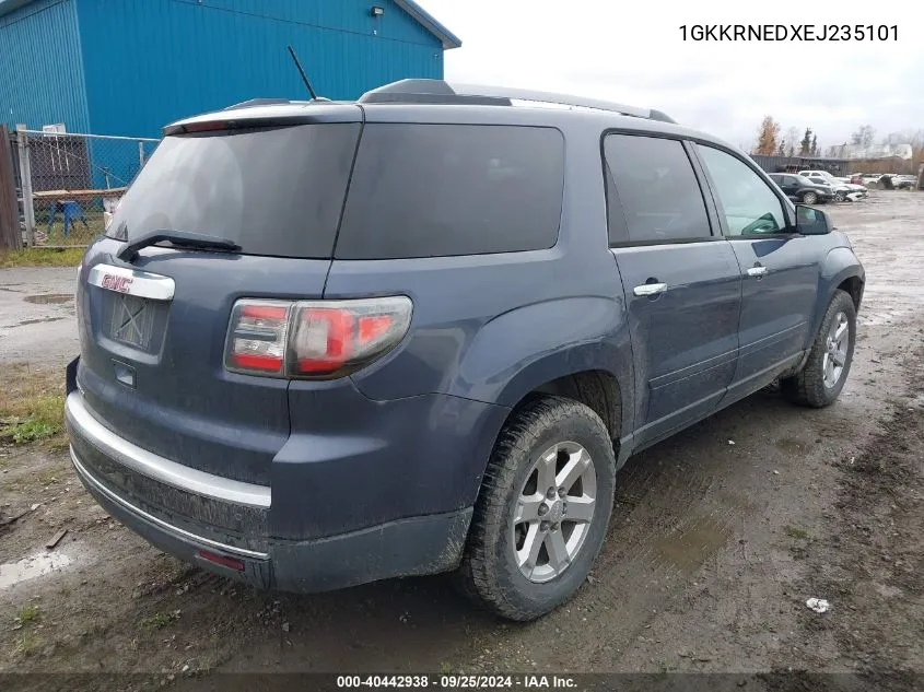 1GKKRNEDXEJ235101 2014 GMC Acadia Sle-1