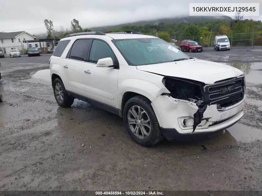 1GKKVRKDXEJ129545 2014 GMC Acadia Slt-1