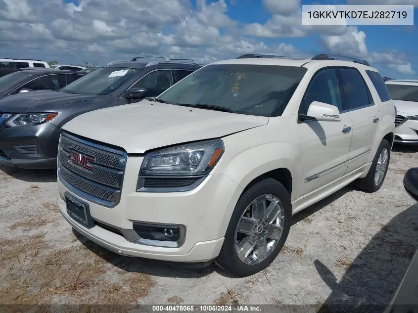 1GKKVTKD7EJ282719 2014 GMC Acadia Denali