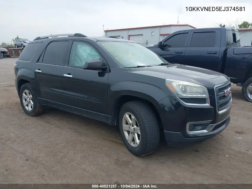 1GKKVNED5EJ374581 2014 GMC Acadia Sle-1