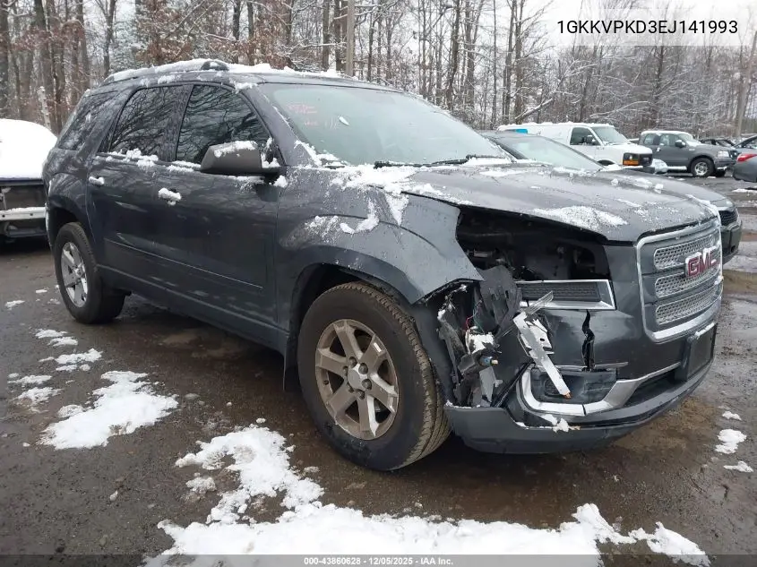 1GKKVPKD3EJ141993 2014 GMC Acadia Sle-2
