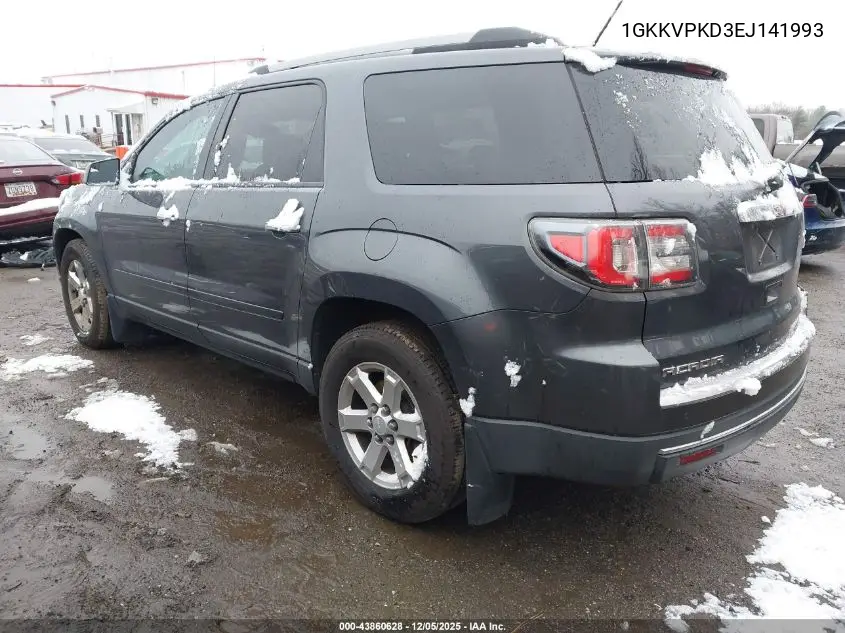 1GKKVPKD3EJ141993 2014 GMC Acadia Sle-2