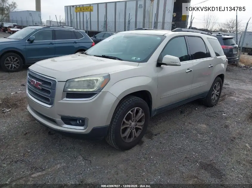 1GKKVSKD1EJ134785 2014 GMC Acadia Slt-2