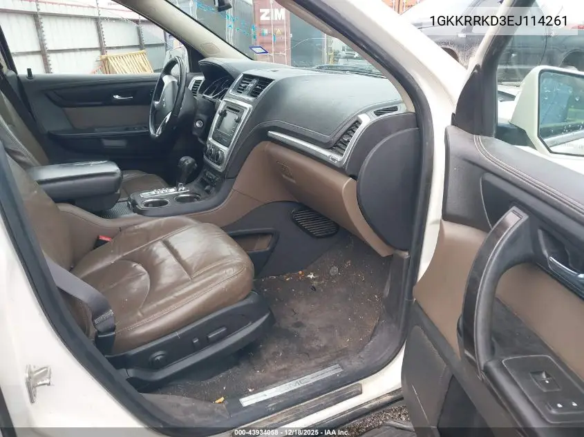1GKKRRKD3EJ114261 2014 GMC Acadia Slt-1
