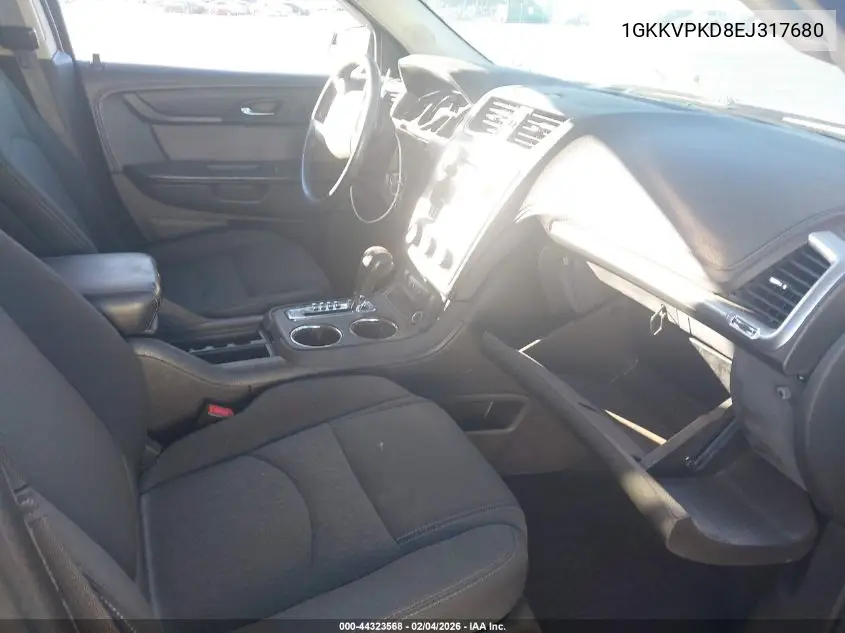 1GKKVPKD8EJ317680 2014 GMC Acadia Sle-2
