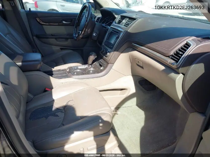 1GKKRTKD2EJ263693 2014 GMC Acadia Denali