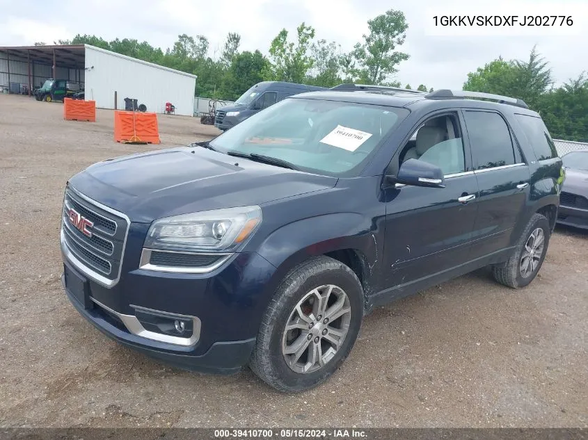 1GKKVSKDXFJ202776 2015 GMC Acadia Slt-2