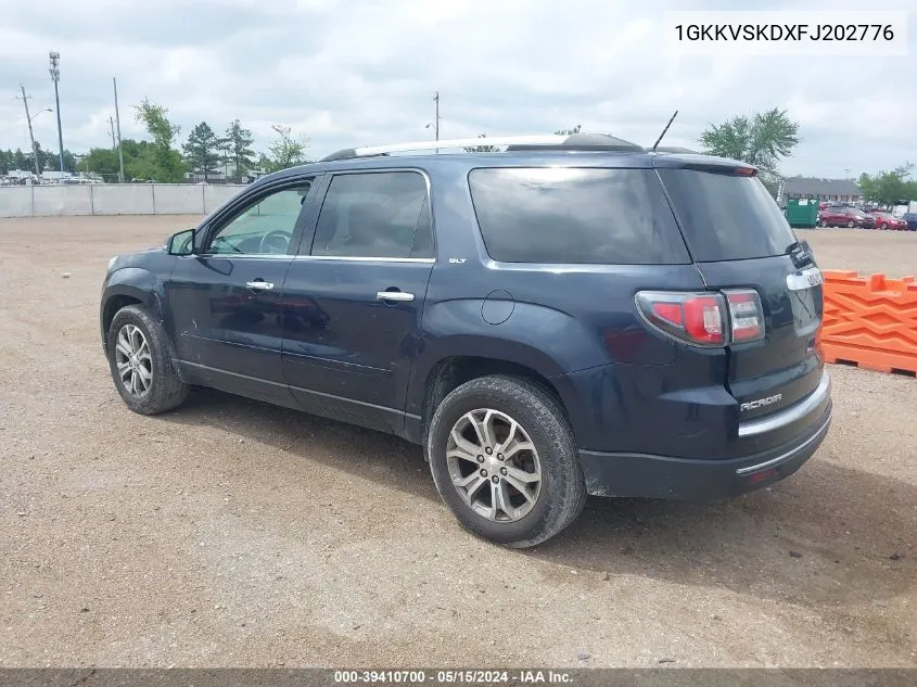 1GKKVSKDXFJ202776 2015 GMC Acadia Slt-2