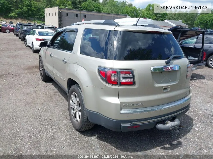 1GKKVRKD4FJ196143 2015 GMC Acadia Slt-1