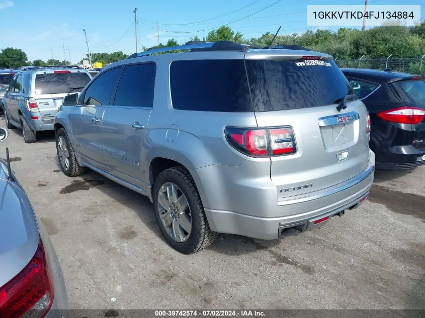 1GKKVTKD4FJ134884 2015 GMC Acadia Denali