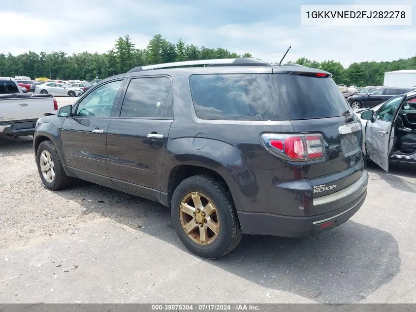 1GKKVNED2FJ282278 2015 GMC Acadia Sle-1