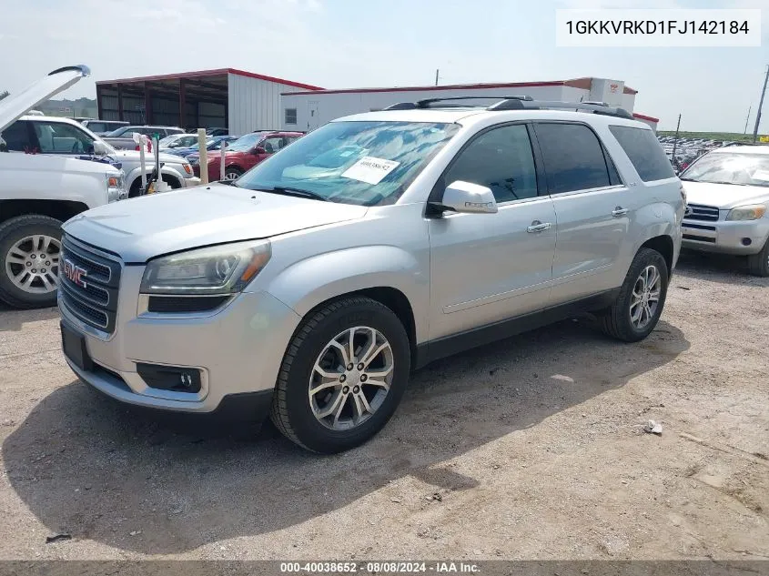 1GKKVRKD1FJ142184 2015 GMC Acadia Slt-1