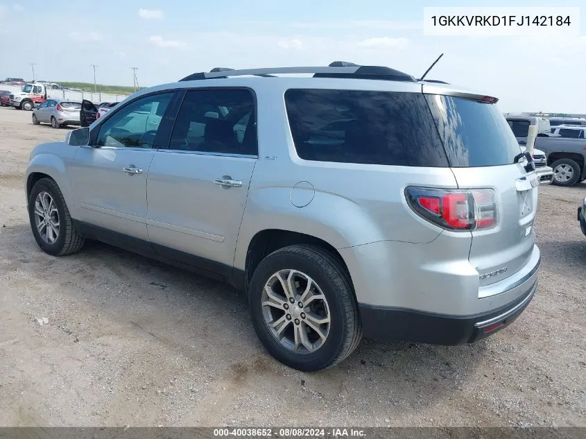 1GKKVRKD1FJ142184 2015 GMC Acadia Slt-1