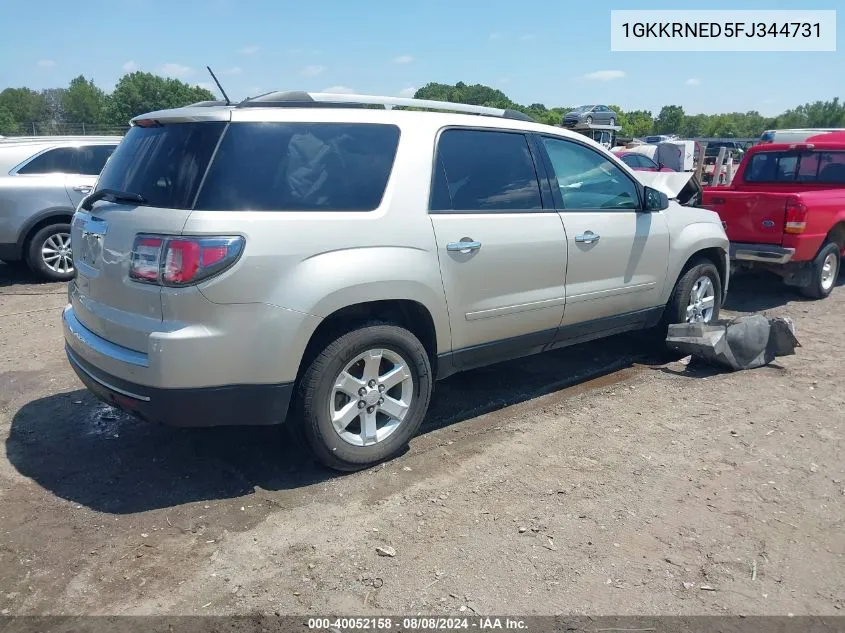 1GKKRNED5FJ344731 2015 GMC Acadia Sle-1