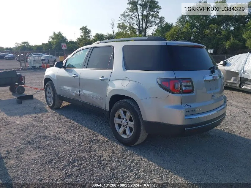 1GKKVPKDXFJ384329 2015 GMC Acadia Sle-2