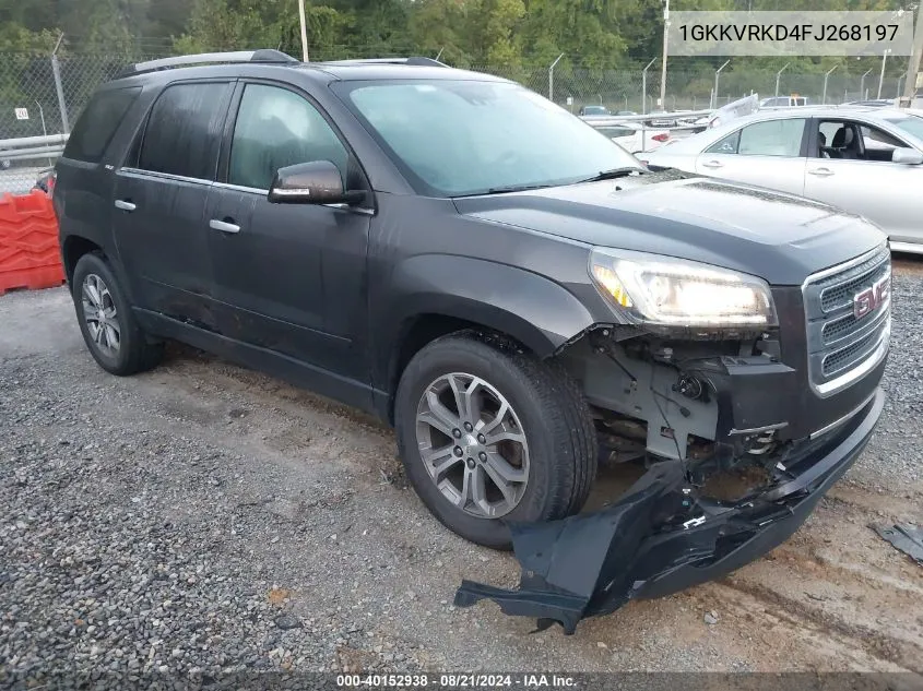 1GKKVRKD4FJ268197 2015 GMC Acadia Slt-1