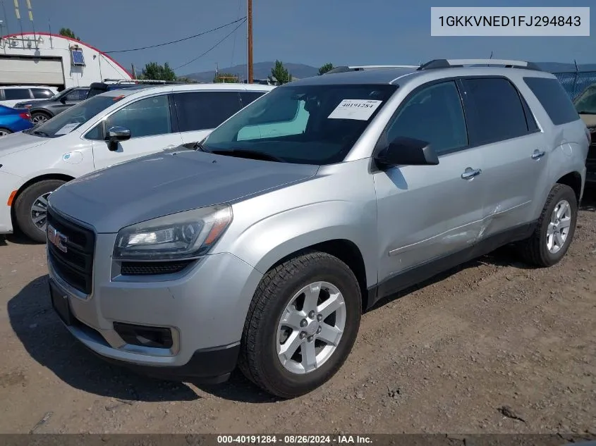 1GKKVNED1FJ294843 2015 GMC Acadia Sle-1