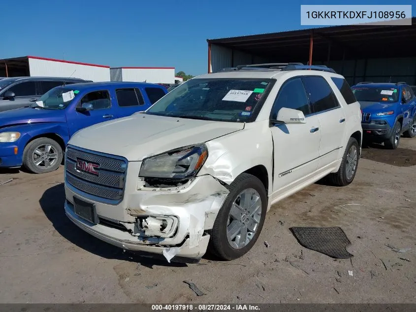 1GKKRTKDXFJ108956 2015 GMC Acadia Denali