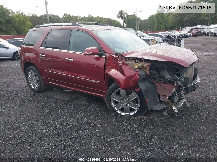 1GKKVTKD6FJ171595 2015 GMC Acadia Denali