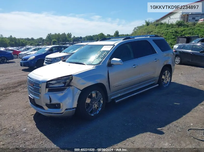 1GKKVTKD9FJ234897 2015 GMC Acadia Denali