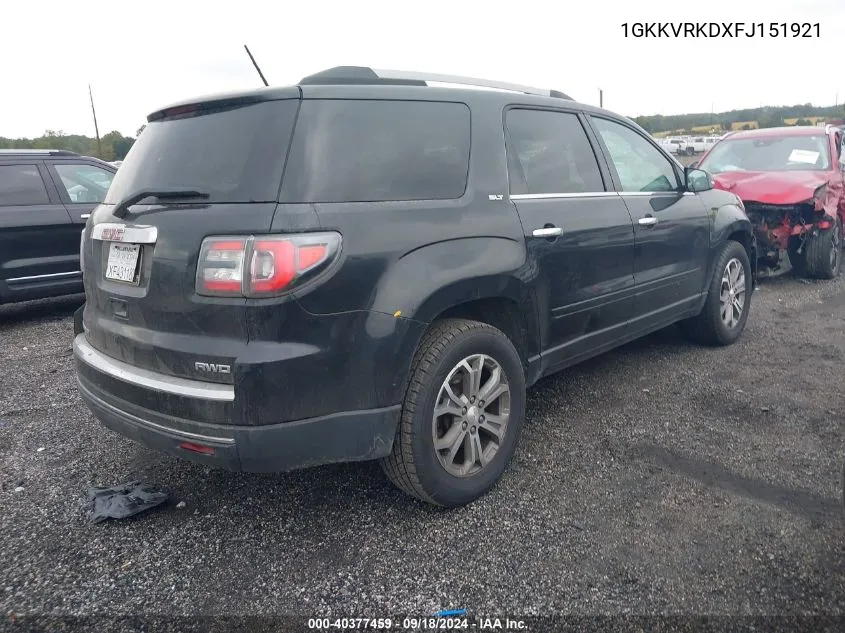 1GKKVRKDXFJ151921 2015 GMC Acadia Slt-1