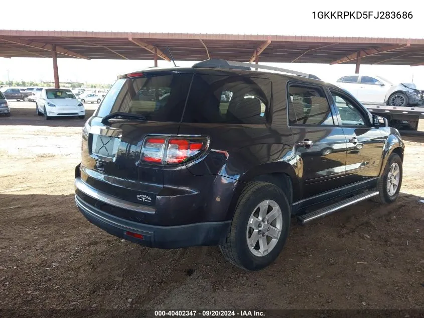 1GKKRPKD5FJ283686 2015 GMC Acadia Sle-2