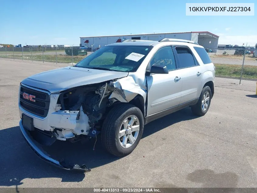 1GKKVPKDXFJ227304 2015 GMC Acadia Sle-2