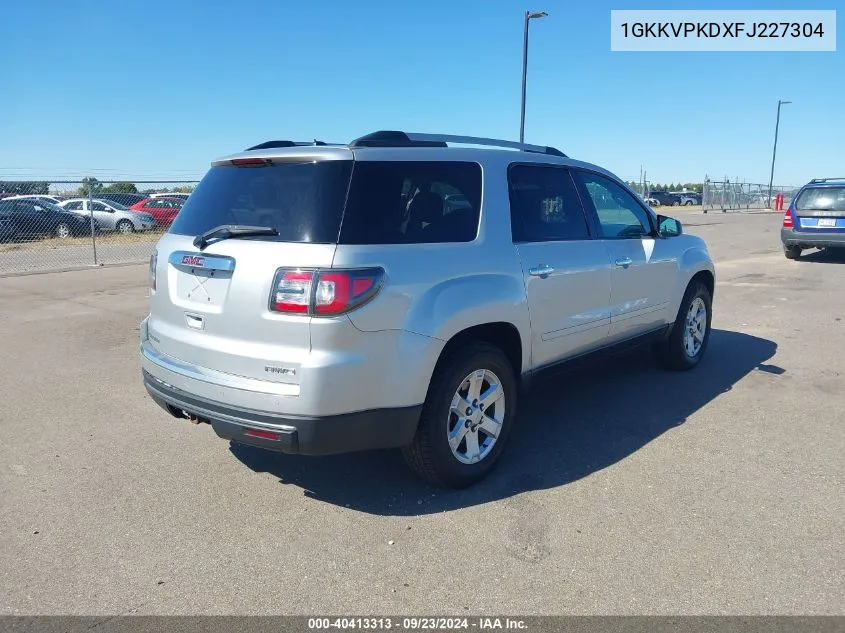 1GKKVPKDXFJ227304 2015 GMC Acadia Sle-2