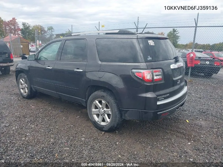 1GKKVNED6FJ359136 2015 GMC Acadia Sle-1