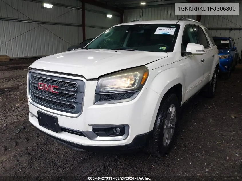 1GKKRRKD1FJ306800 2015 GMC Acadia Slt-1