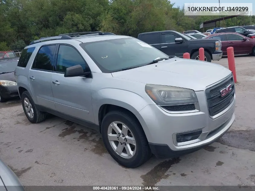 1GKKRNED0FJ349299 2015 GMC Acadia Sle-1