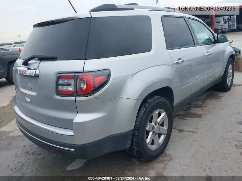 1GKKRNED0FJ349299 2015 GMC Acadia Sle-1