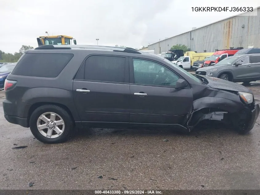 1GKKRPKD4FJ366333 2015 GMC Acadia Sle-2