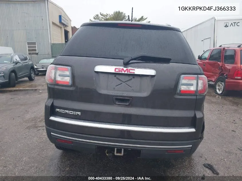 1GKKRPKD4FJ366333 2015 GMC Acadia Sle-2