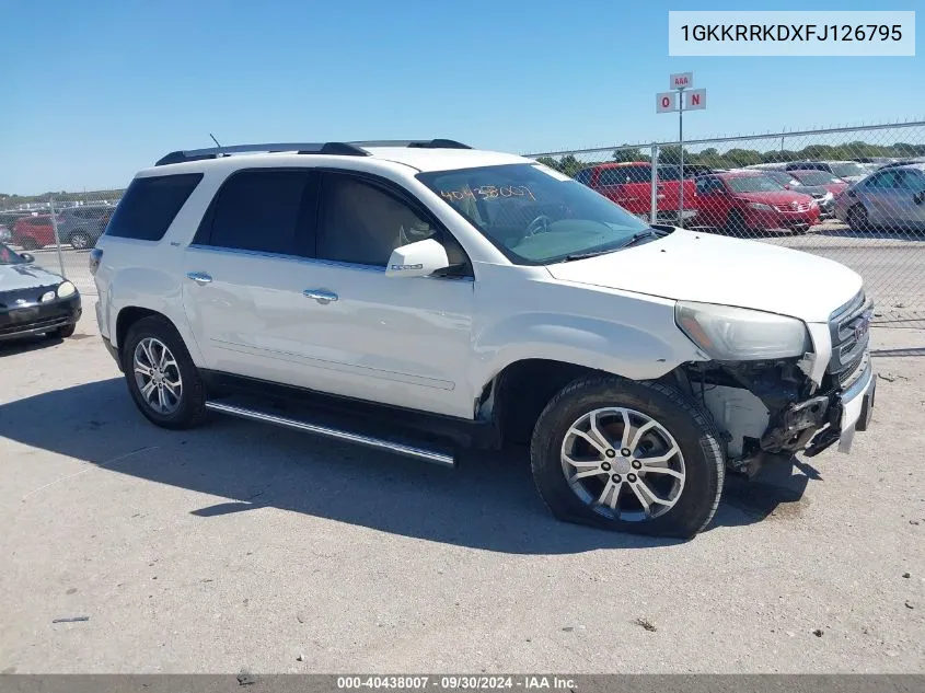 1GKKRRKDXFJ126795 2015 GMC Acadia Slt-1