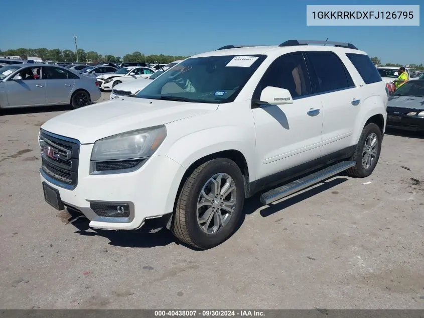 1GKKRRKDXFJ126795 2015 GMC Acadia Slt-1